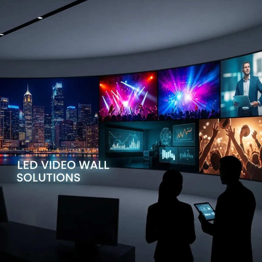 LED Video Wall Solutions by Secure Eye Technologies